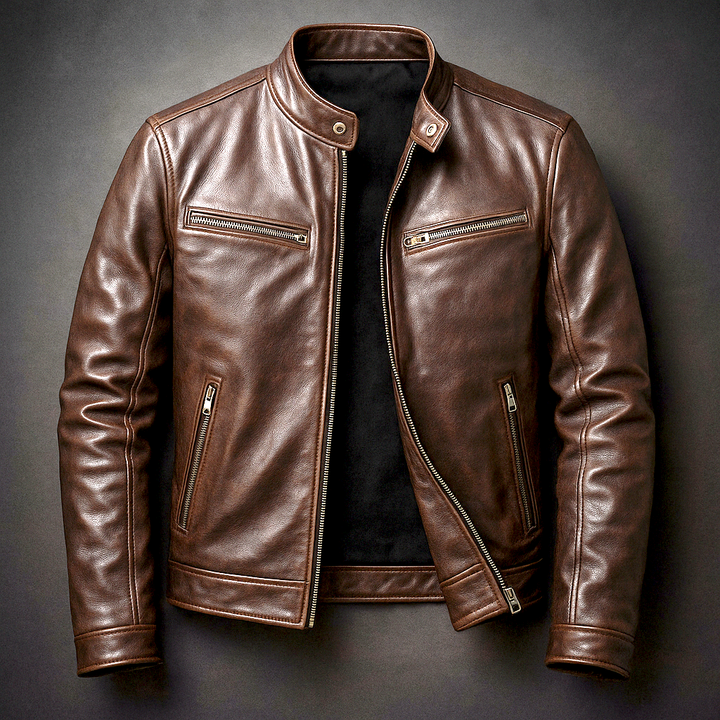 Vintage Leather Jacket – Claire's Closet