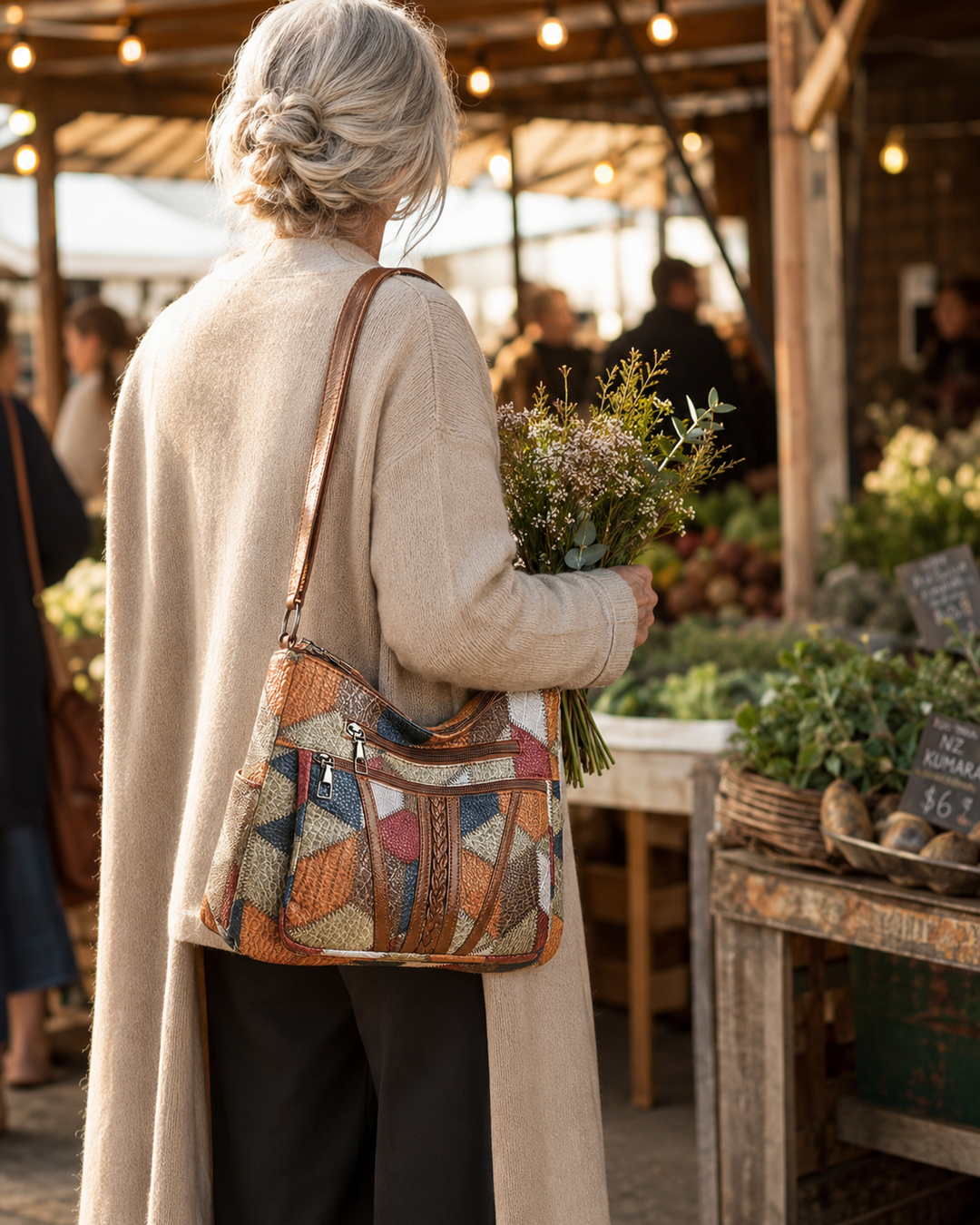 Hazel™ Vintage Shoulder Bag – Claire's Closet