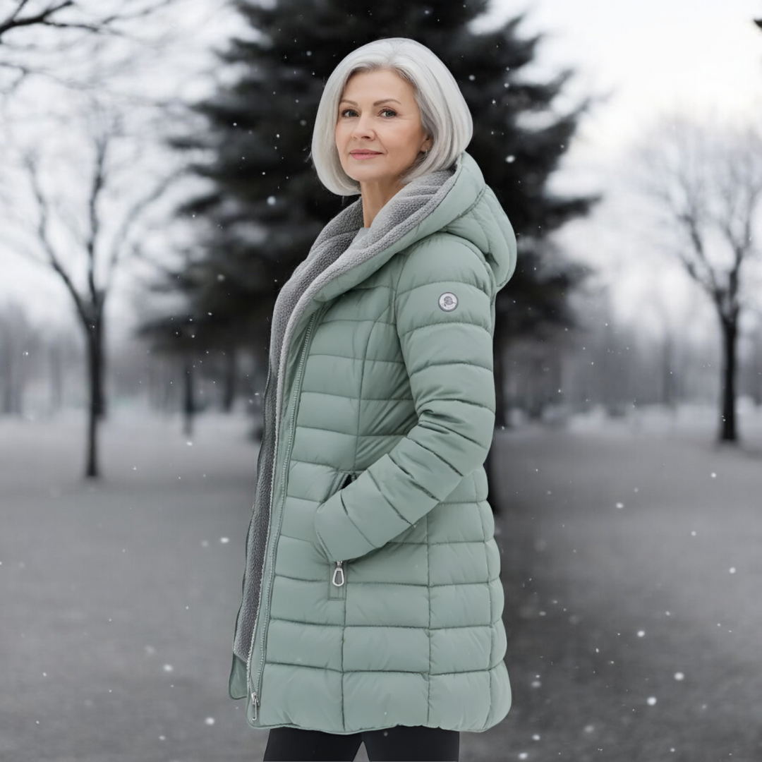 Olivia™ | Quilted Winter Coat – Claire's Closet