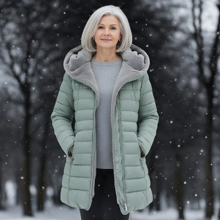 Olivia™ | Quilted Winter Coat – Claire's Closet